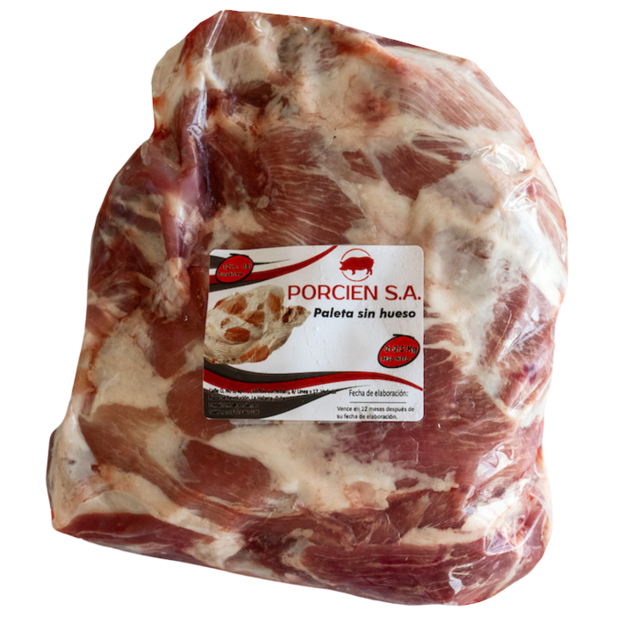 Paleta De Cerdo Sin Hueso