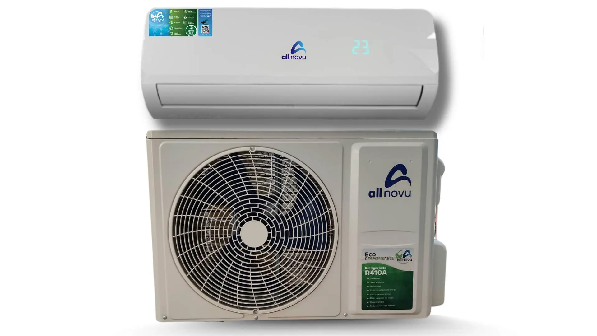 AIRE ACONDICIONADO 1T ALLNOVU +SOPORTE