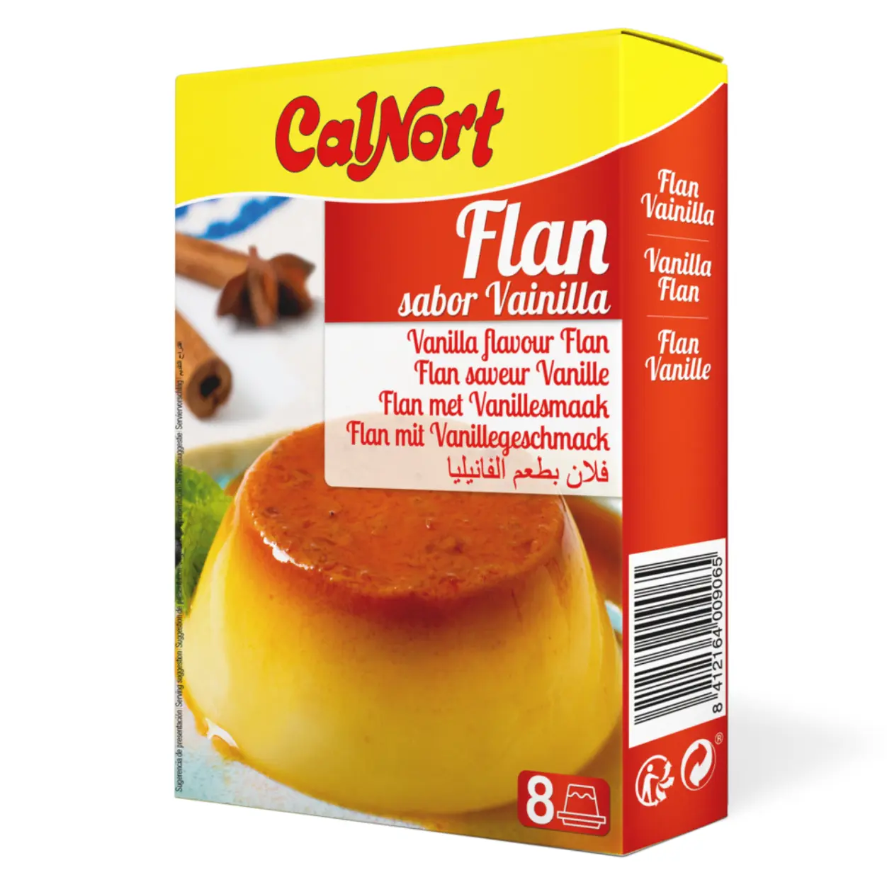 Flan sabor Vainilla
