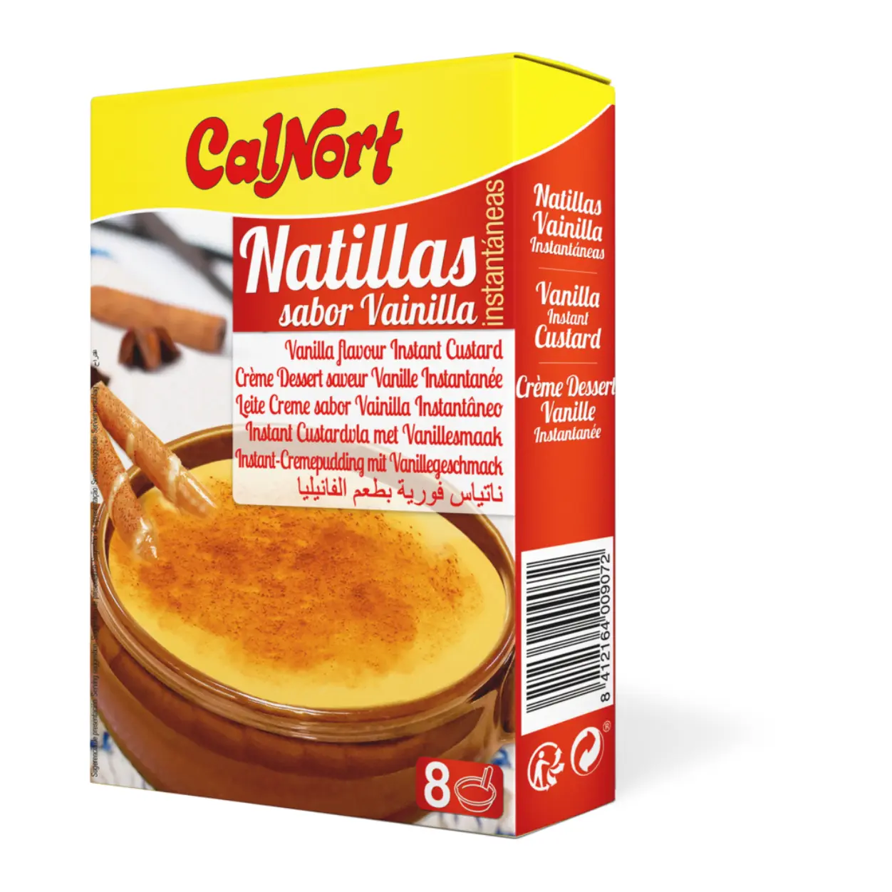 Natillas sabor Vainilla Instantáneas