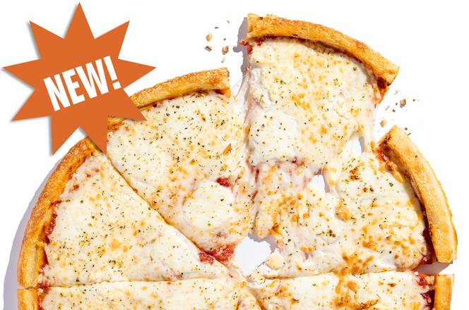Pizza Queso Blanco  con cebolla